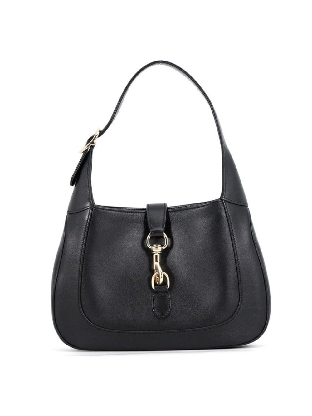 Gucci Shoulder Bag Jackie Small Leather 2-Way Black